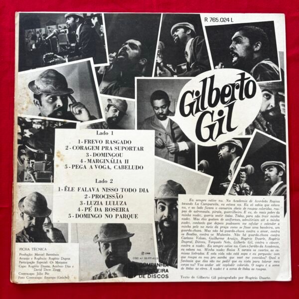 Gilberto gil - Gilberto gil 1968 - Image 4