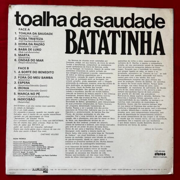 Batatinha - Toalha da Saudade - Image 4