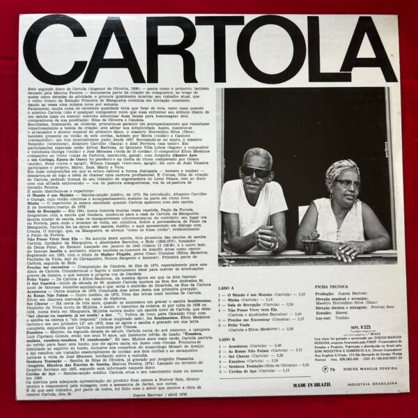 Cartola - Cartola 1976 - Image 5