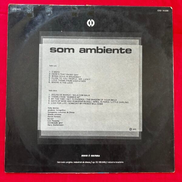 Som ambiente - Som ambiente - Imagem 4