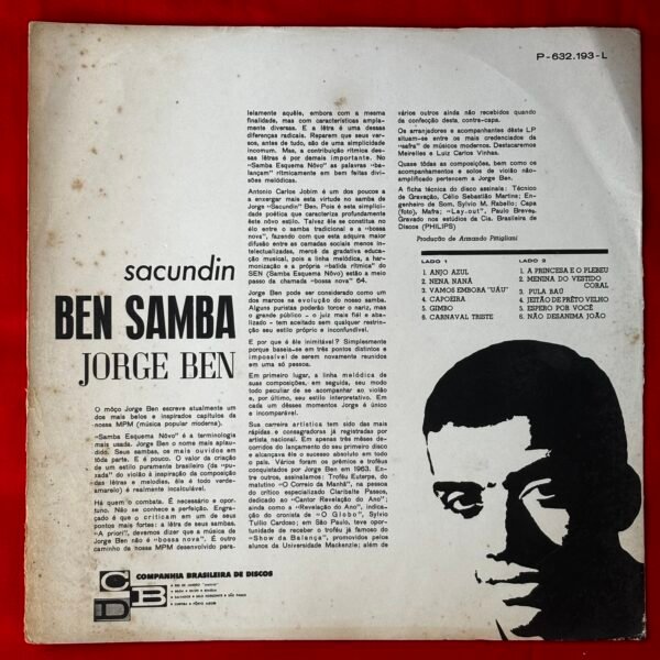 Jorge ben - Sacundin ben samba - Image 4
