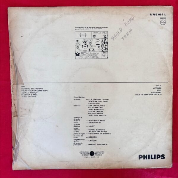 Gilberto Gil – Gilberto Gil Cérebro Eletrônico - Image 4
