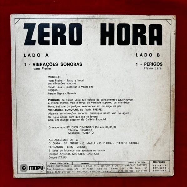 Zero Hora – Vibrações Sonoras / Perigos - Image 4