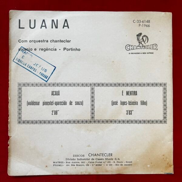 Luana – Acauã / É Mentira - Image 4