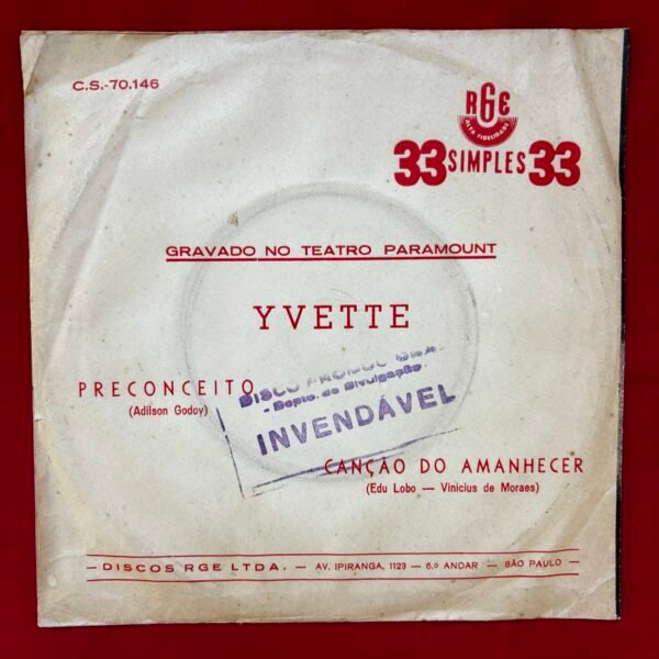 Yvette - Preconceito / Canção Do Amanhecer - Image 4