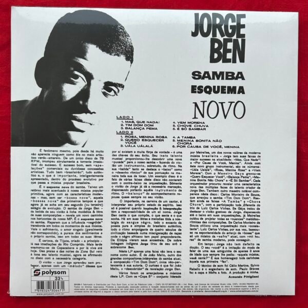 Jorge Ben – Samba Esquema Novo - Image 2