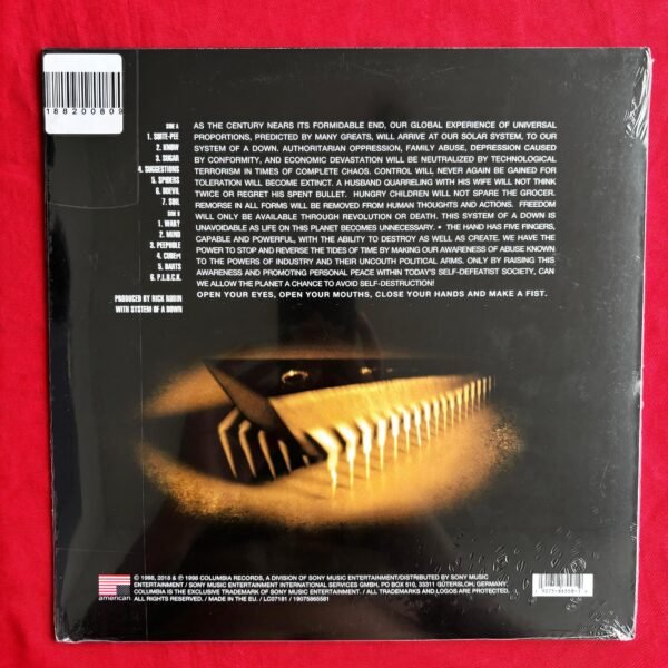 LP System Of A Down - System Of a Down - Imagem 2